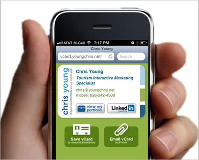 Mobile VCard