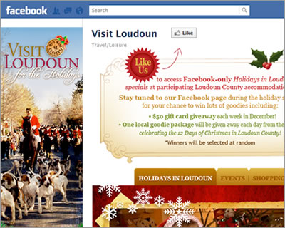 Loudoun VA CVB Facrbook App